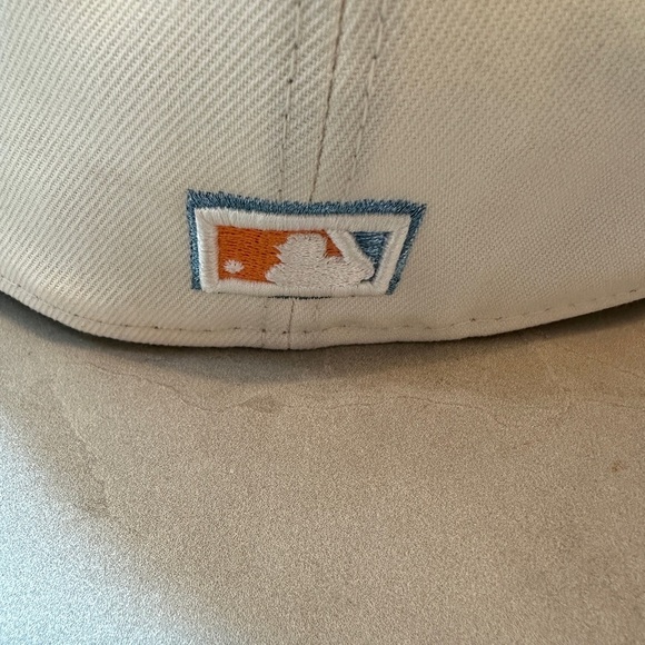 New Era Houston Astros All Star Game 59FIFTY Fitted Hat Cap Size 7 Cream - Picture 3 of 8